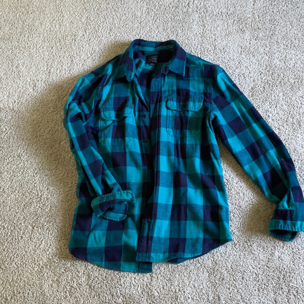 American eagle flannel shirt